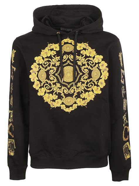 versace baroque hoodie.